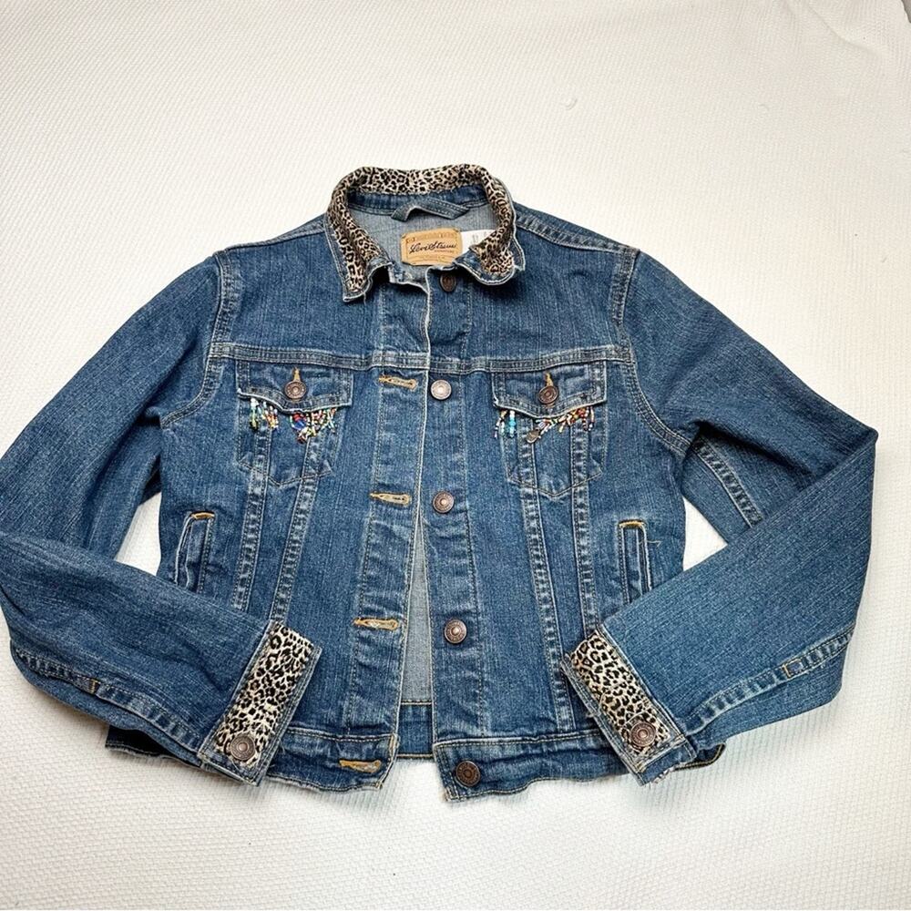 Levi’s custom embellished denim jacket